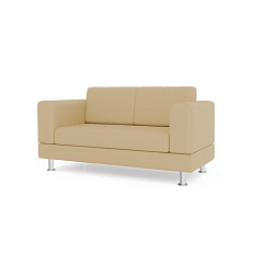 Сити-2 Диван 2-мест. 151x77x80 см Art-Vision 124 бежевый