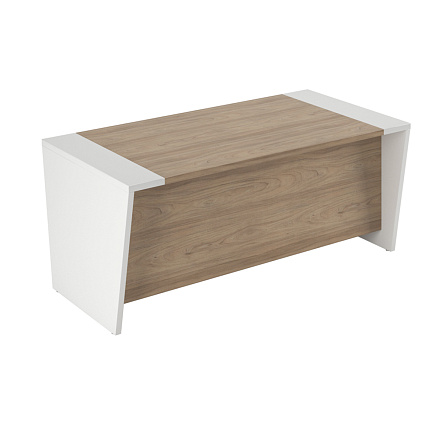 AST33911121 Стол для руководителя, панель древесн 180x90x75 ASTI вяз / белый