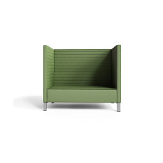 Руссо-2.2Т  Диван 2-мест. 158x73x134 см микрошенилл Lounge 25 трава