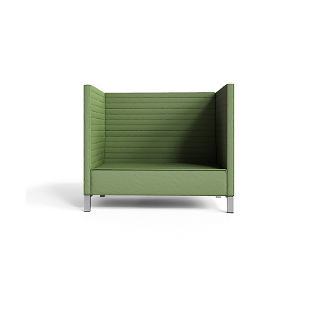 Руссо-2.2Т  Диван 2-мест. 158x73x134 см микрошенилл Lounge 25 трава