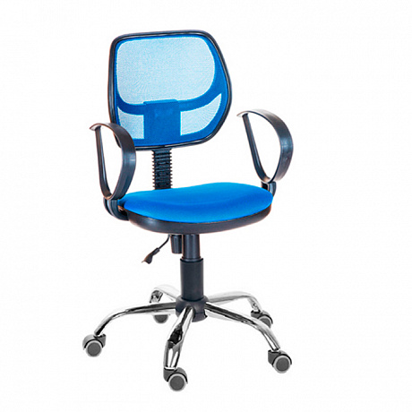 Офисные кресла и стулья. Кресло для сотрудников ФЛЕШ Рондо хром.