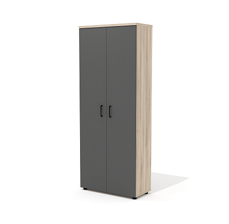 L-48 Шкаф 80х37х201 Line дуб Кронберг/антрацит