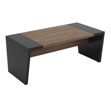 AST33961243 Стол кофейный 120x60x45 ASTI дуб урбан/черный