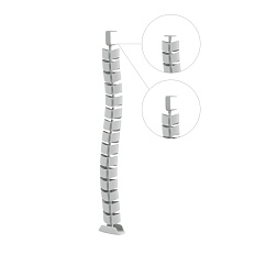 Vertebra Кабель-канал, серебристый