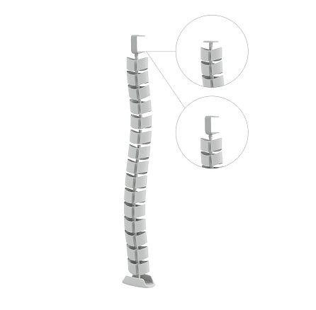 Vertebra Кабель-канал, серебристый