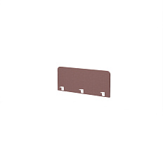 W-67.3 Экран тканевый 111x2,6x45 Work микрошенилл Lounge 09 кофе