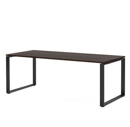 RO200 Стол руководителя 200x90x77 ROTONDA венге / черный B/V3V2