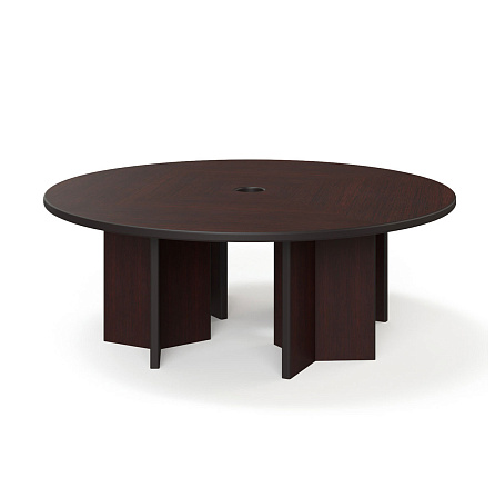 LEGNO D216  Стол конференц d=216x76 FORTE палисандр PL