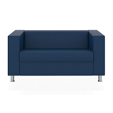 Аполло Диван 2-мест. экокожа 146x85x70 см ИК Р2 ergoline 903 синий