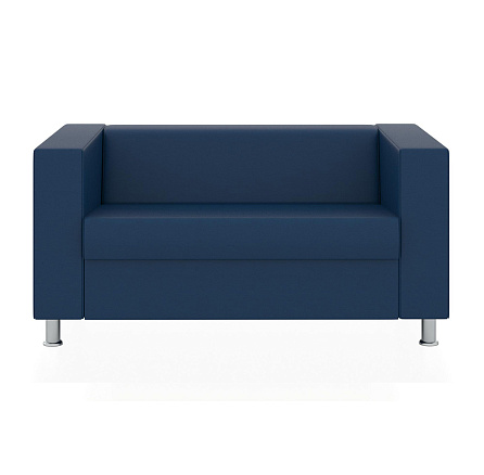 Аполло Диван 2-мест. экокожа 146x85x70 см ИК Р2 ergoline 903 синий