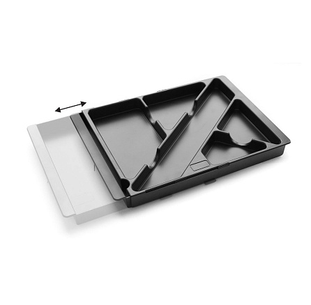 112612403N Лоток для канцтоваров SIRIUS черный