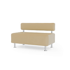 Максим-2 Диван 2-мест. 122x67x76 см Art-Vision 124 бежевый