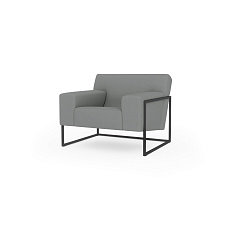 Рэй-1 Кресло 1-мест. 93х87х76 см букле Clarins 995 темно-серый