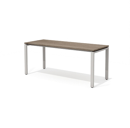 RM-1 + F-1M Прямой стол на металлокаркасе Rio Base дуб Верцаска