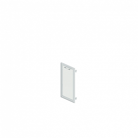 Офисная мебель для персонала: ХДС-764 Двери стеклянные универсальные в алюминиевой раме.