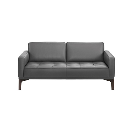 Темплтон М-06 Диван 2-мест. экокожа  163*82*75 Орегон 17 темно-серый