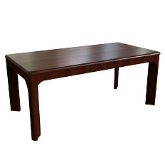 22601 Стол кофейный Amber темный орех