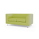 Ева-2 Диван 2-мест. 146x77x70 см Art-Vision 179 салатовый