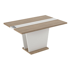 AST33970121 Брифинг / модуль стола переговоров с кабель каналом 140x100x75 ASTI вяз / белый