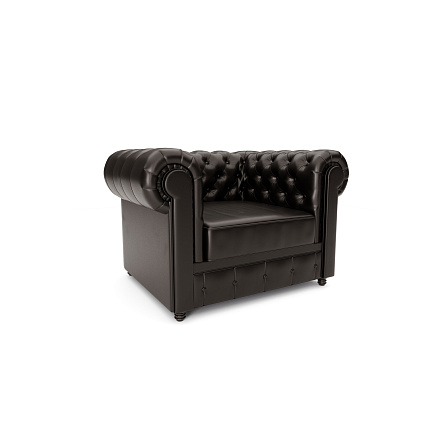 Честер-1 Кресло 1-мест. 115x91x72 см Art-Vision 348 темно-коричневый