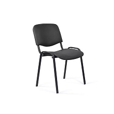 ИЗО BL Стул иск.кожа, каркас металл обивка черный Z-11, каркас черный