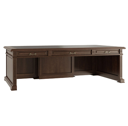 29101 Стол для руководителя 180x80x80 MINISTRY дуб шоколад