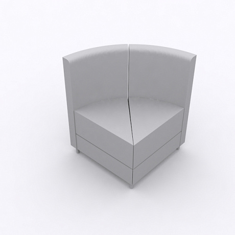 Мягкая офисная мебель: Клерк 3 Угловая секция.