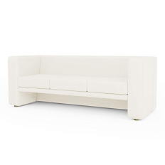 Тайм-3 Диван 3-мест. 184x71x67 см Boom ice белый