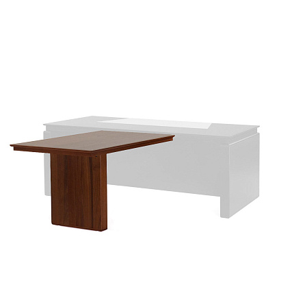 105 204 WAL Брифинг для закругл стола 130x84xh75 LAGO итал. орех