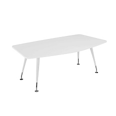 EMP 131 Стол эргономичный Emporio белый глянец