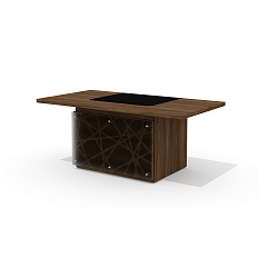 TS-180 + TS-100.3 Стол руководителя с траверсом Time.S Палдао