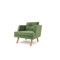 Свифт-1 Кресло 79х82х85 микрошенилл Lounge 25 трава