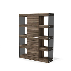 GS-8M Шкаф Glass.Go лимба темная/стекло тонированное