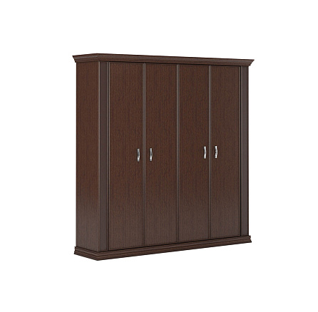 PRT901 Шкаф комбинированный с глух.дверями 2147х515х2148 PORTO венге