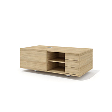 RD-38S R Тумба опорная 180x95x65 Rio Direct вяз швейцарский/металл полированная сталь