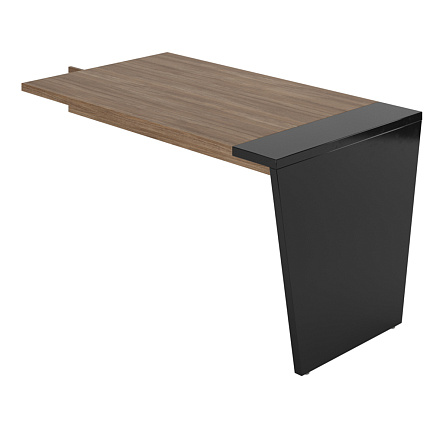 AST33971143 Брифинг приставка 140x80x75 ASTI дуб урбан/черный