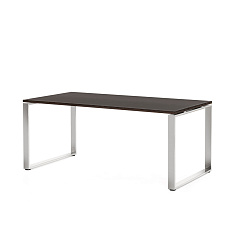 RO180 Стол руководителя 180x90x77 ROTONDA венге / хром CH/V3V2