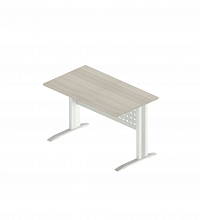 Прямой стол на металлокаркасе АМК-4 + ОА-01-1200