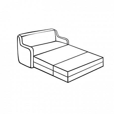 Мягкая офисная мебель: Бостон 3Р трёх-местный раскладной диван .