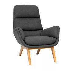 ОРХУС Кресло для отдыха ткань кат.1 810*960*950 см Bravo grey серый