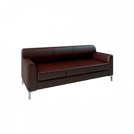 Мягкая офисная мебель: Смарт Трёхместный диван.