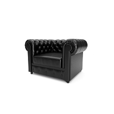 Честер-1 Кресло 1-мест. 115x91x72 см Art-Vision 201 черный
