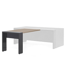 401 Брифинг 140x80x76 LAVA гавана / серый глянец /DC/16