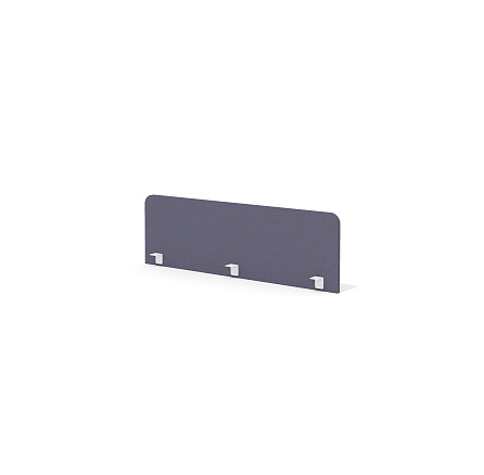 W-69.3 Экран тканевый 141x2,6x45 Ворк / Work микрошенилл Лаунж-Lounge 14 асфальт