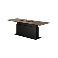 YUE1808S Стол для переговорв с рег высотой JAGUAR/TA37 /TA12 / 1800*800 *719-1180 горный орех