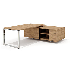 RD-200.1S + RD 38S R Стол руководителя правый Рио Директ швейцарский вяз