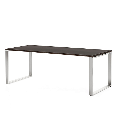 RO200 Стол руководителя 200x90x77 ROTONDA венге / хром CH/V3V2