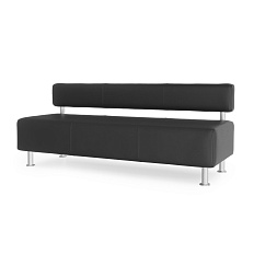 Максим-3 Диван 3-мест. 182x67x76 см Art-Vision 101 черный