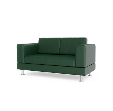 Сити-2 Диван 2-мест. 151x77x80 см Art-Vision 104 темно-зеленый