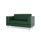 Сити-2 Диван 2-мест. 151x77x80 см Art-Vision 104 темно-зеленый